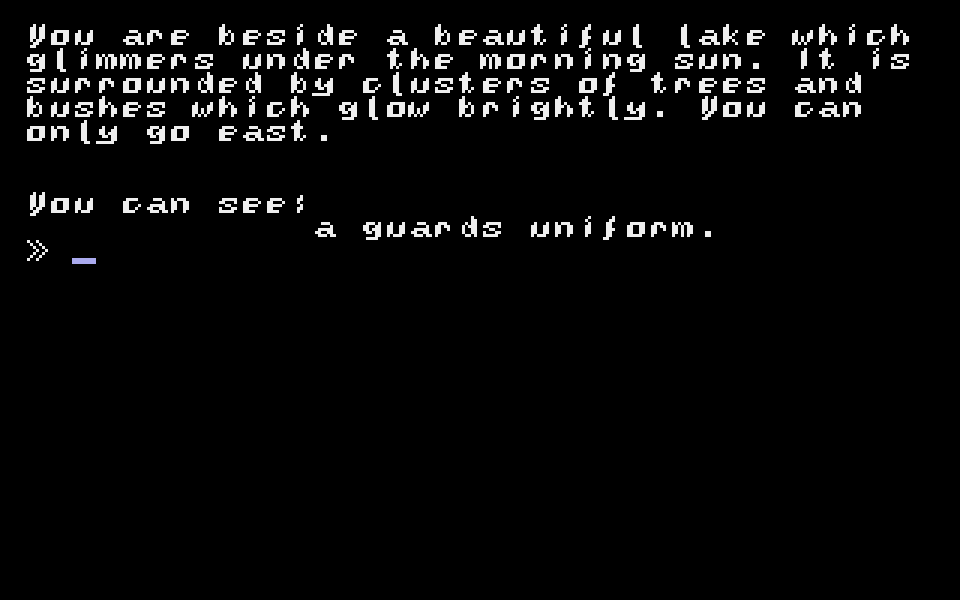 Old Castle (The) atari screenshot